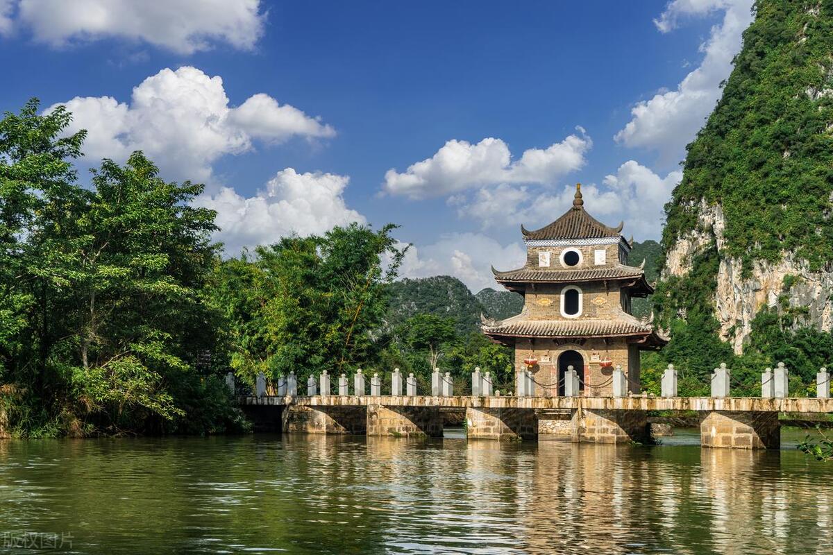 广西农村山水田园美景,广西7处山水田园风光