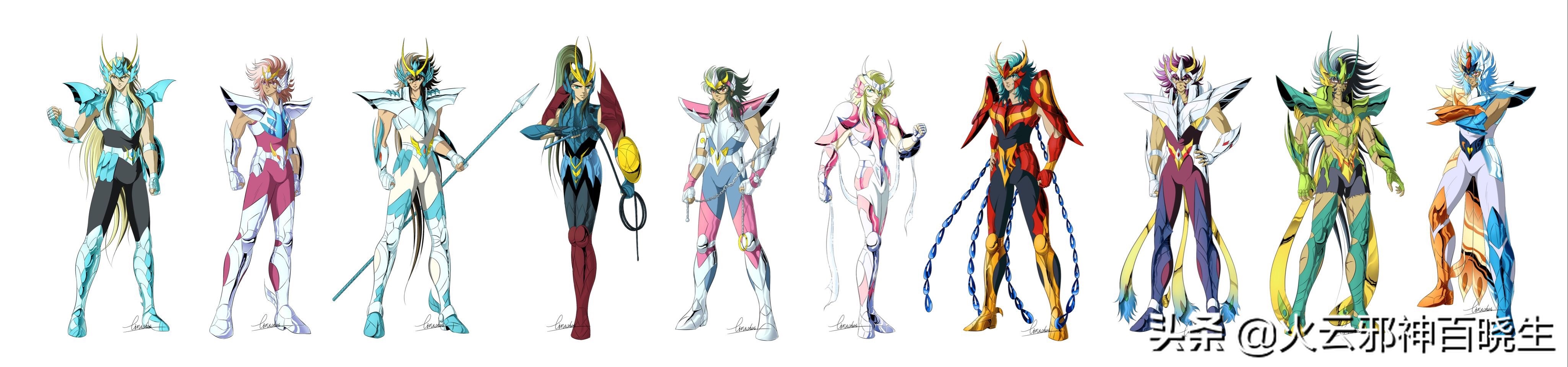 黄金圣斗士的同人画师,圣斗士同人绘画