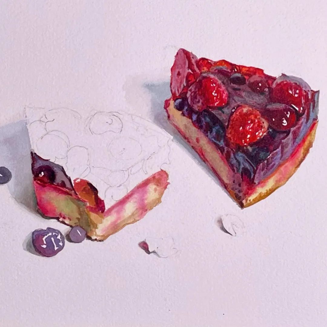 水彩画面脏？颜色单薄？不会调色，简单教程让你从小白变成大神