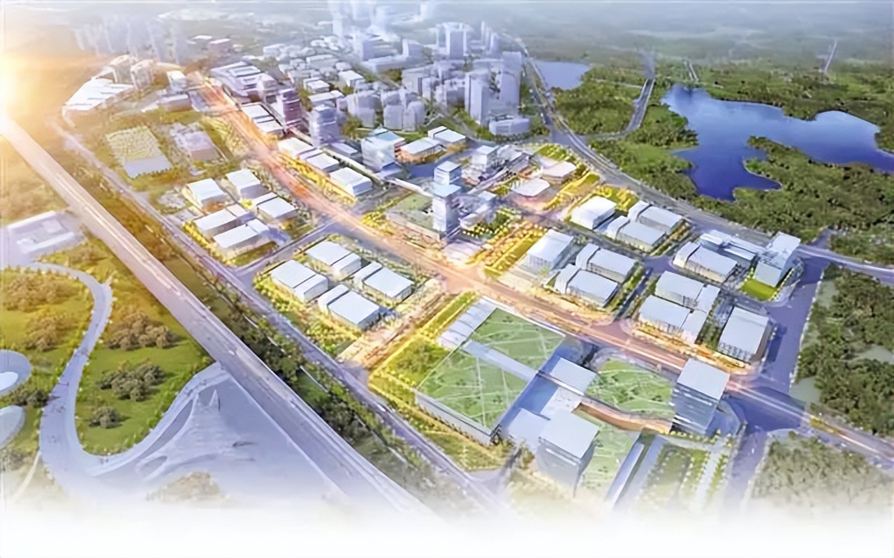 渝北西南国际汽贸城航拍,重庆西南国际汽贸城详细规划