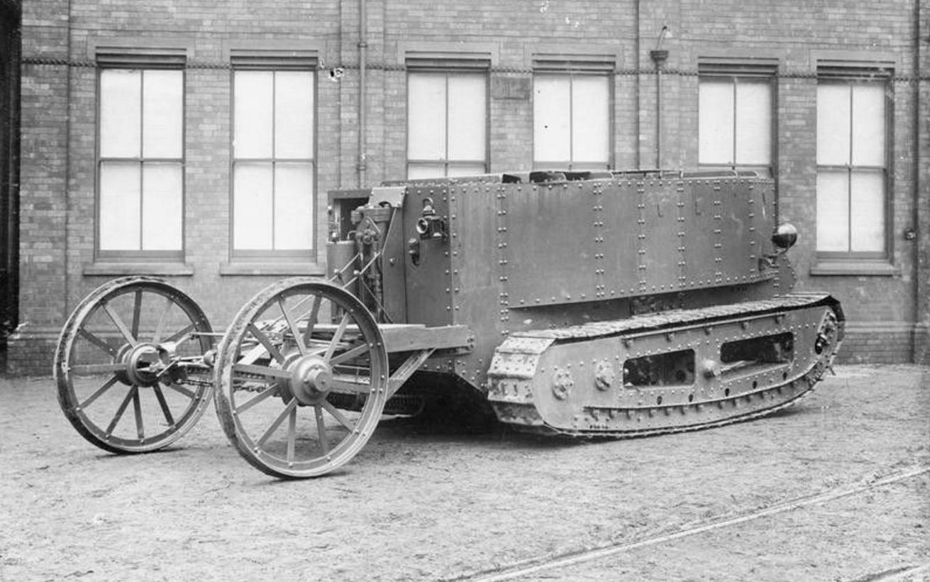 德国一战坦克装甲车,一战坦克大盘点