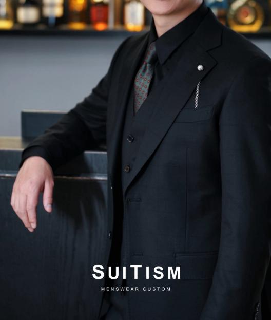 南充高级西服私人定制，聊聊黑色西装的魅力
