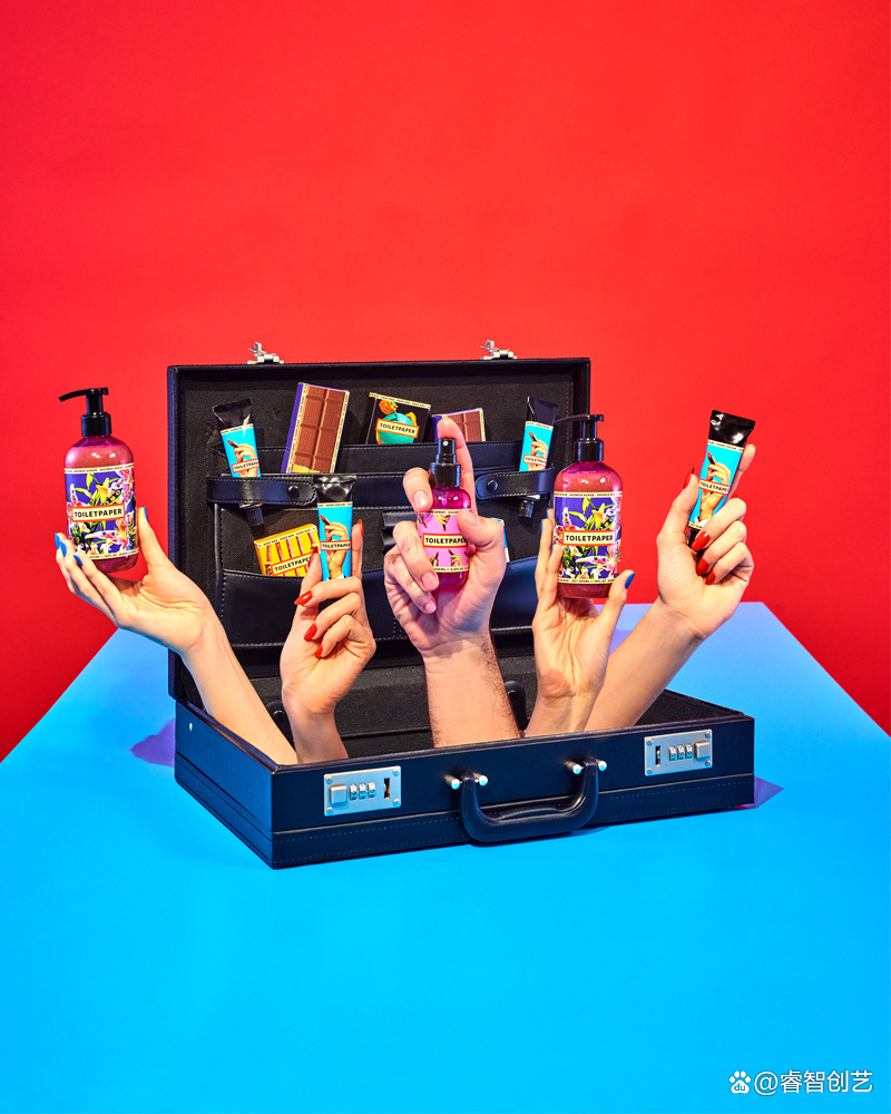 意大利杂志ToiletPaper与LaBottega共同打造超现实居家护肤品