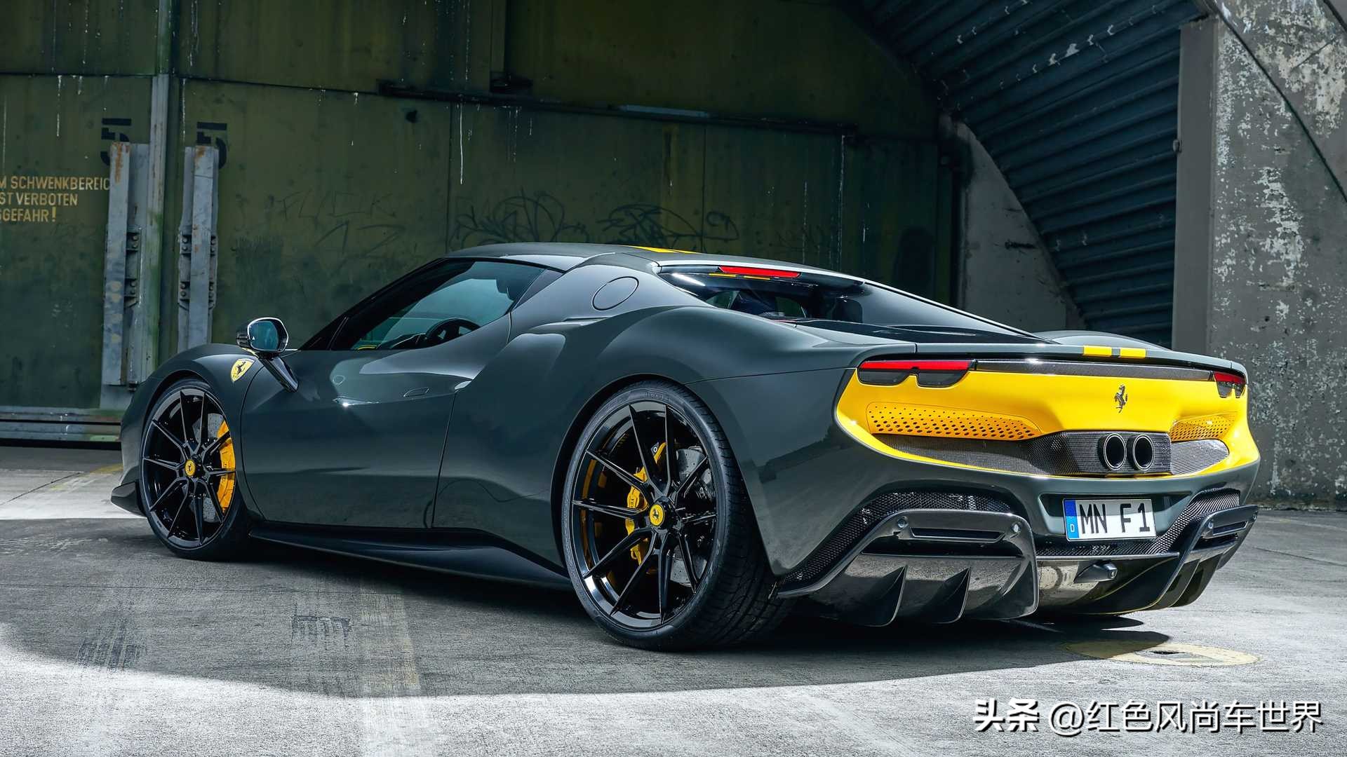 法拉利296gtbnovitec排气,法拉利改novitec