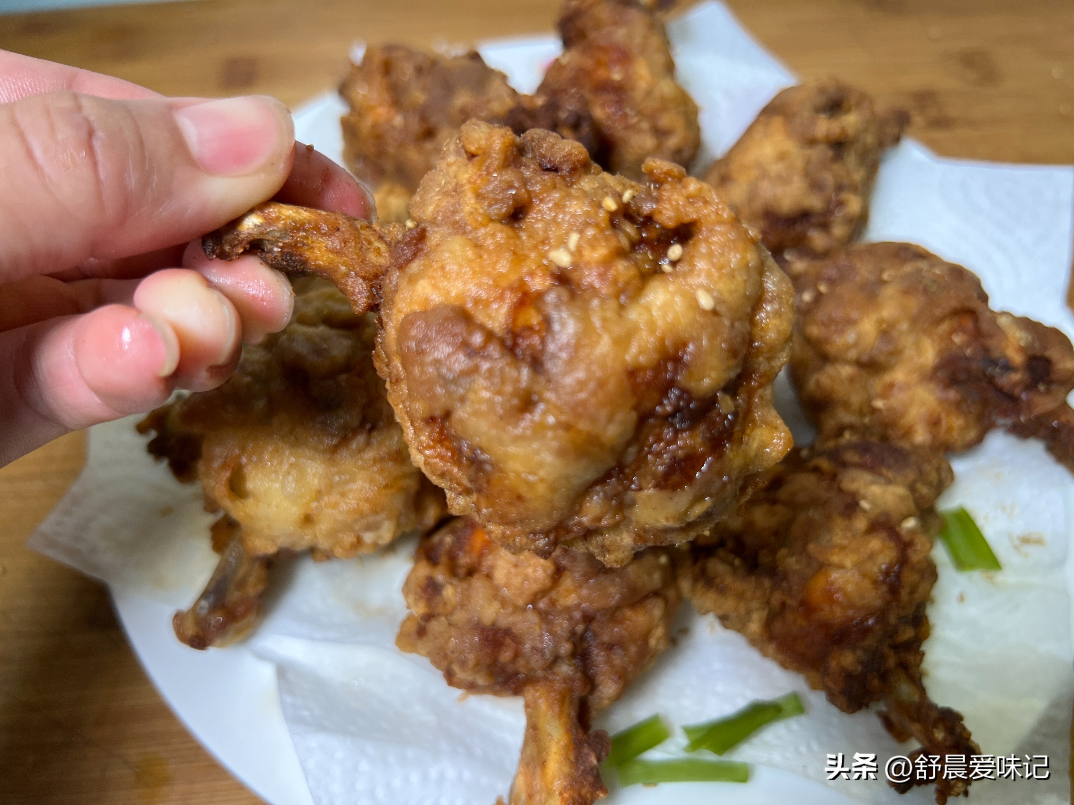 10个鸡翅根放多少盐,正宗香酥鸡翅根
