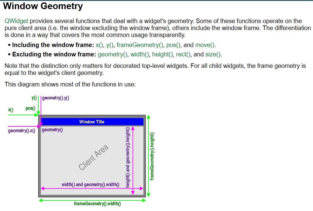 QT-窗口组件,QWidget,QT坐标系统，初探消息处理,信号与槽
