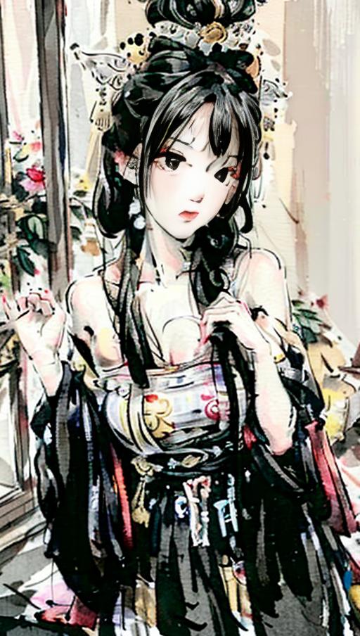 ai漫画生成汉服视频教程,一键生成ai汉服少女