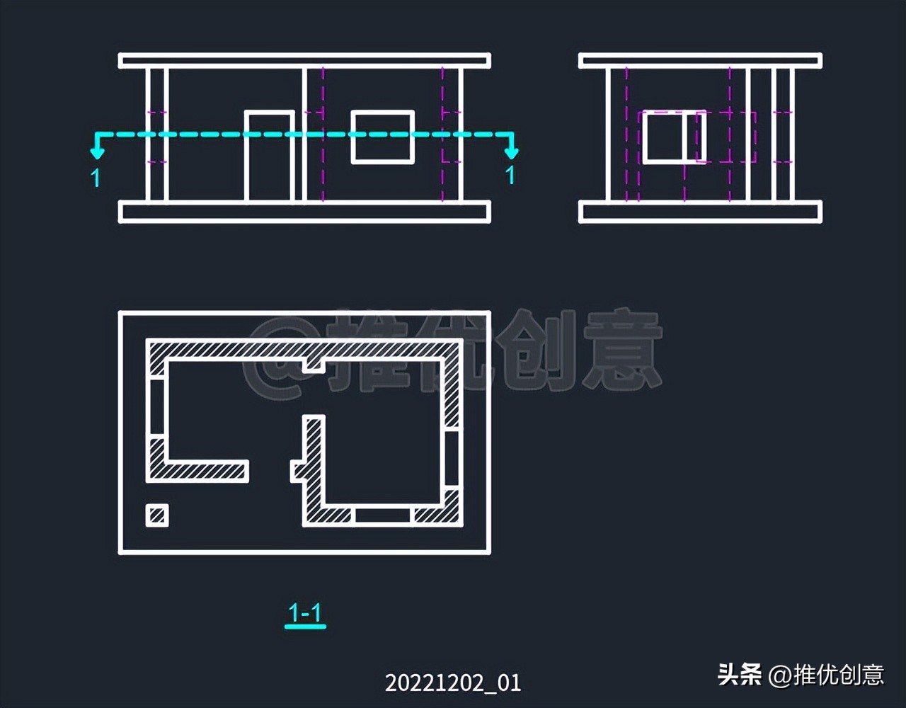 cad剖视图读图技巧,理解制图与识图的基础