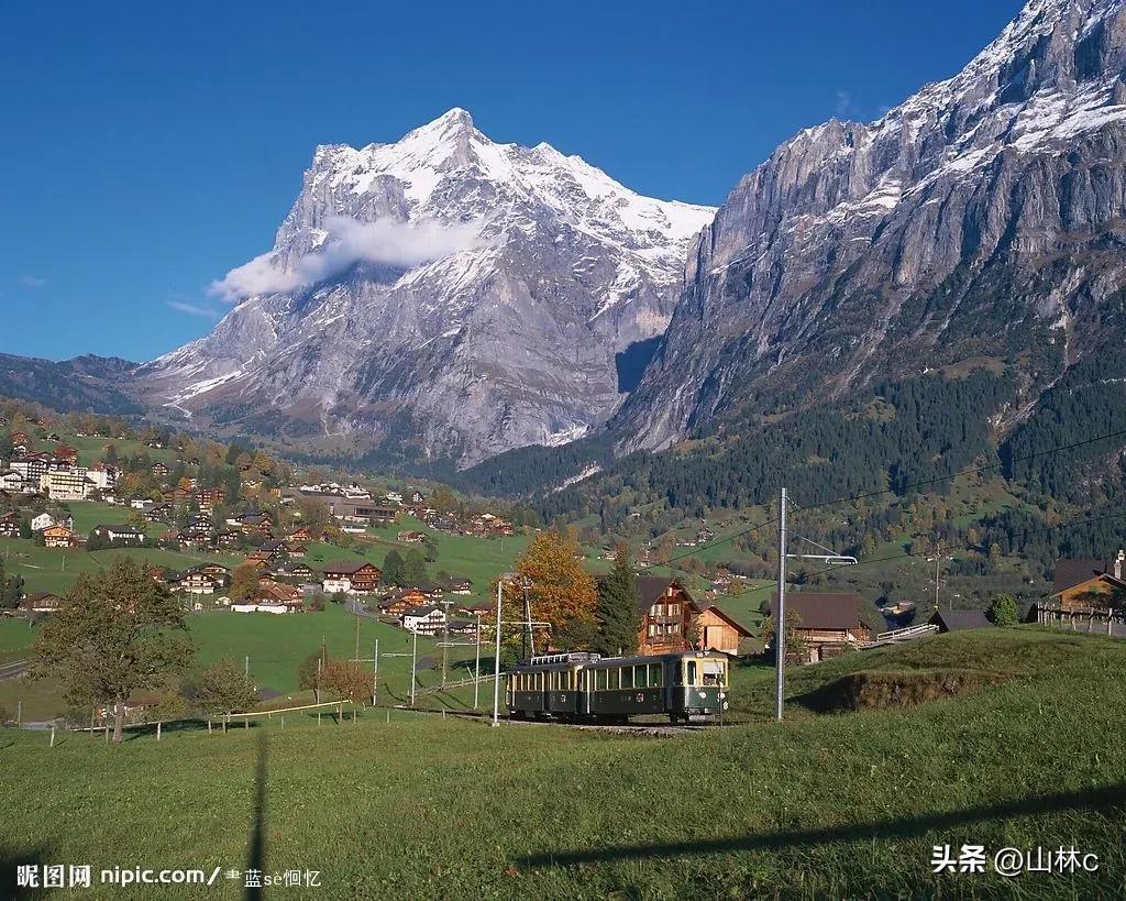瑞士超清壁纸1080p,瑞士阿尔卑斯山雪山风景壁纸