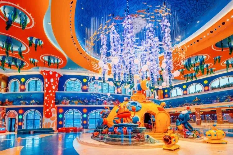 珠海长隆飞船酒店！海洋王国无限畅玩+畅游28楼绝美无边际泳池