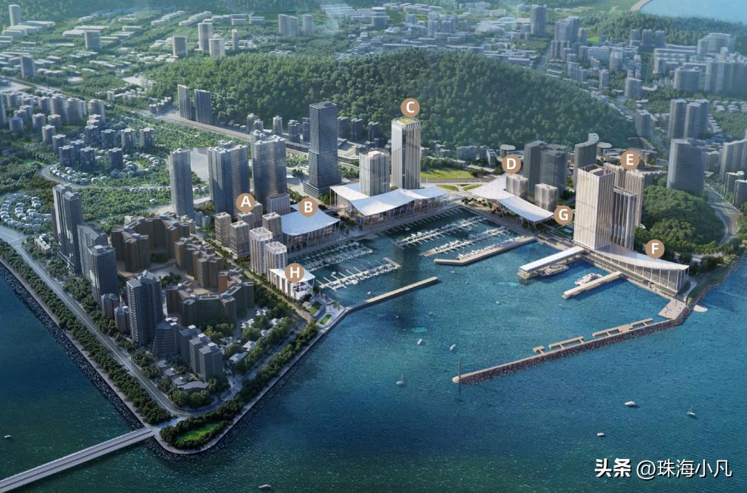 珠海的高楼大厦,珠海未来摩天大楼