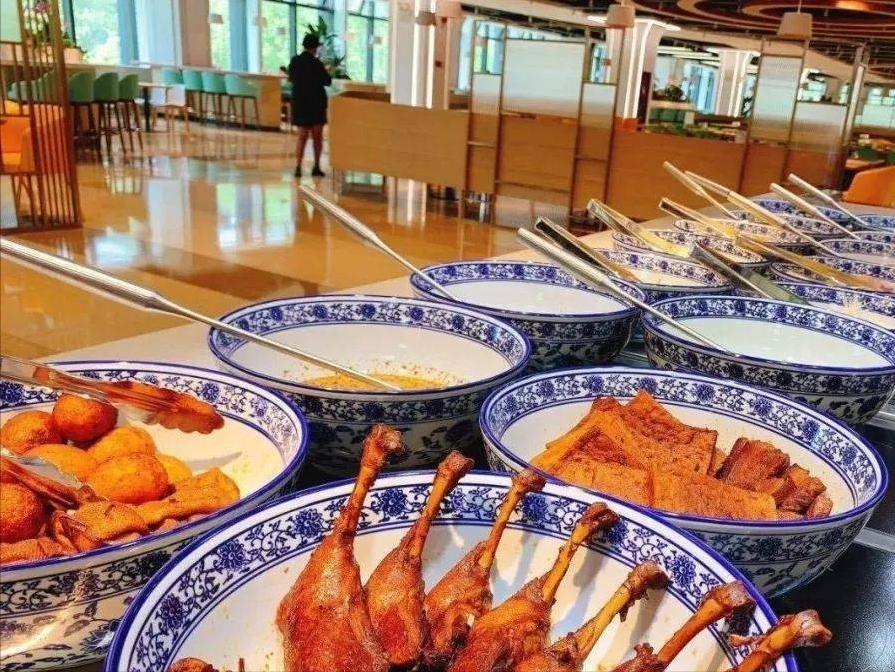 华为员工食堂大曝光,华为员工的伙食标准高清图