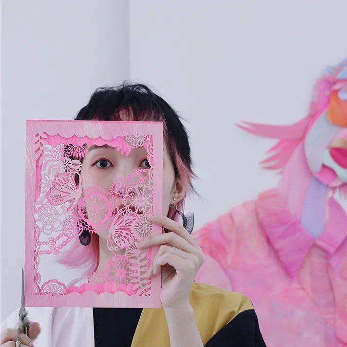 90后剪纸艺术家陈粉丸作品,陈粉丸作品制作