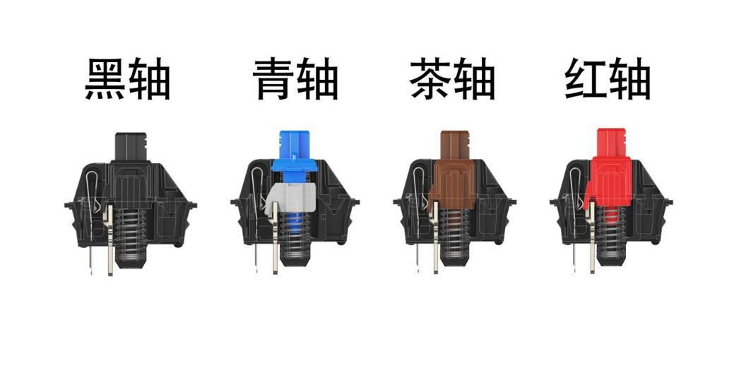 机械键盘87键马卡龙,马卡龙配色键盘圆键