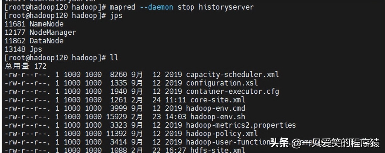 手动搭建hadoop集群005_历史服务器_日志聚集_动态管理_单独启停