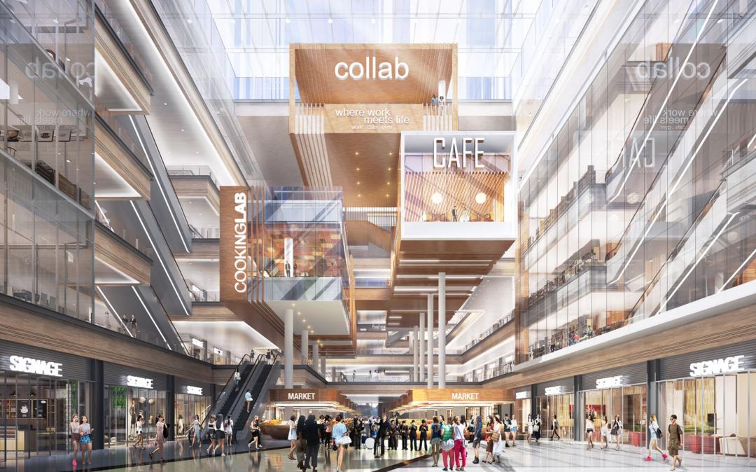 万象食家市集,深圳罗湖万象食家商场商业面积