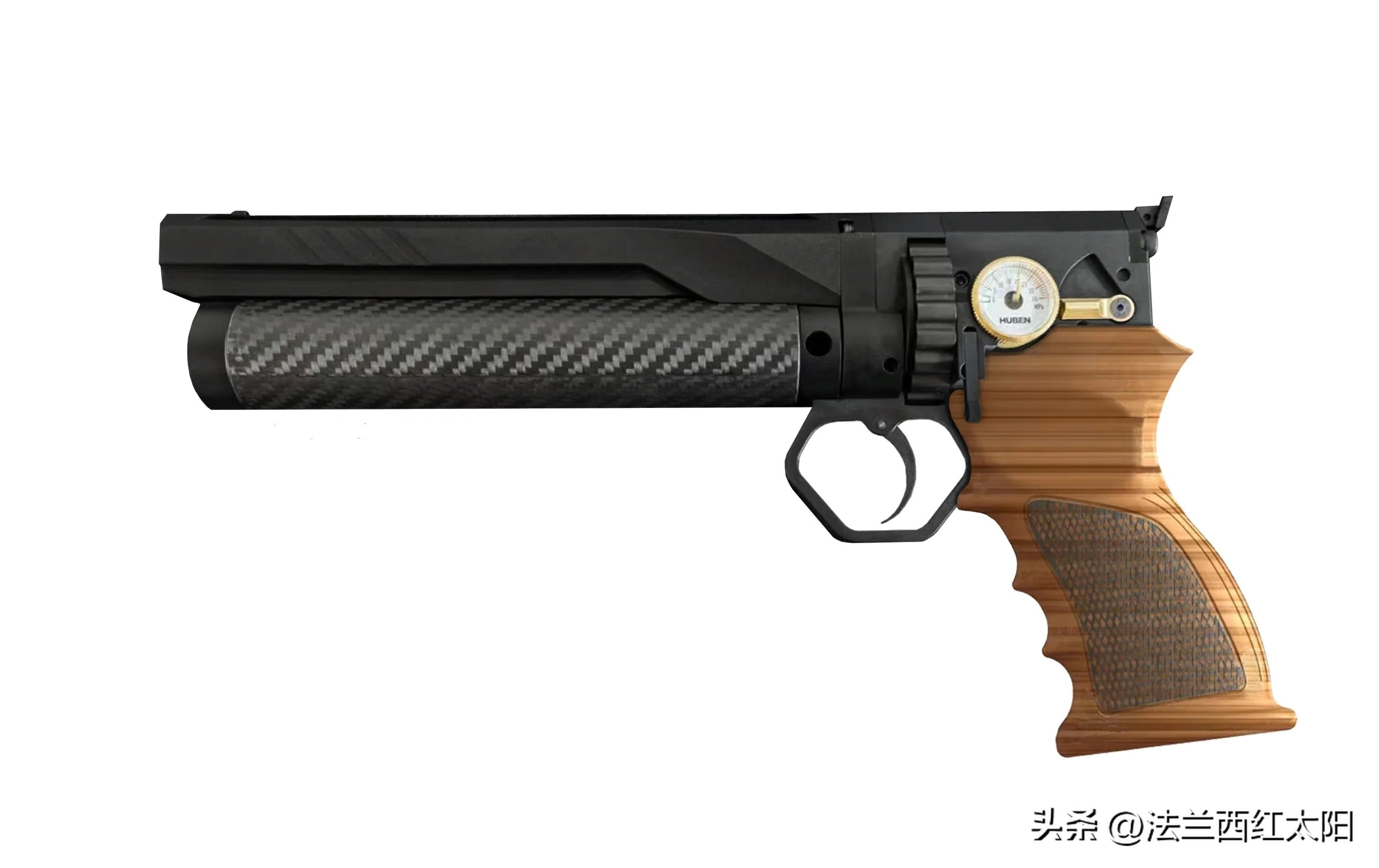 纯钢半自动手枪,高端木制半自动手枪