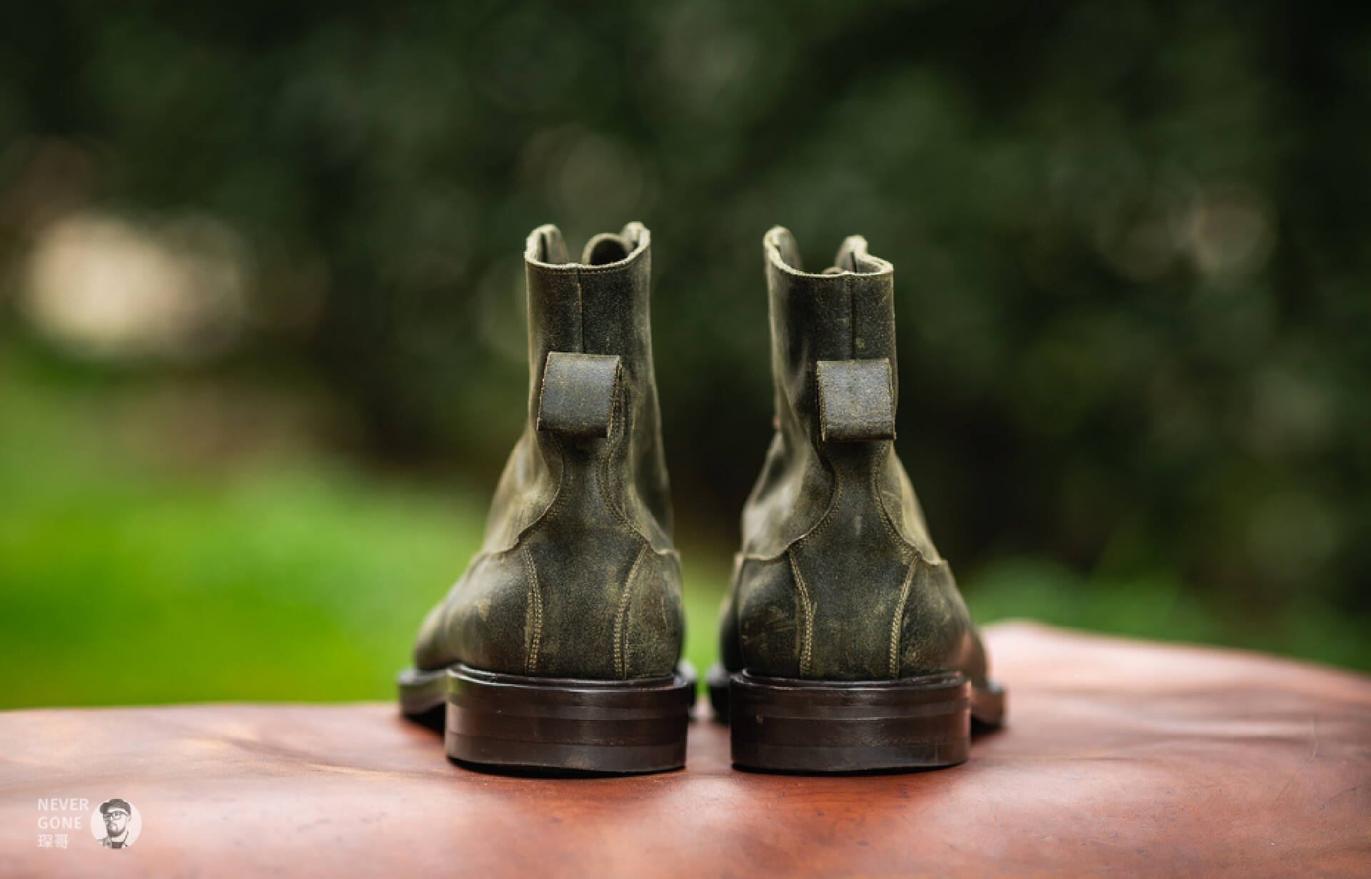 成功集邮EdwardGreen咔叽村靴：蜡翻毛Galway