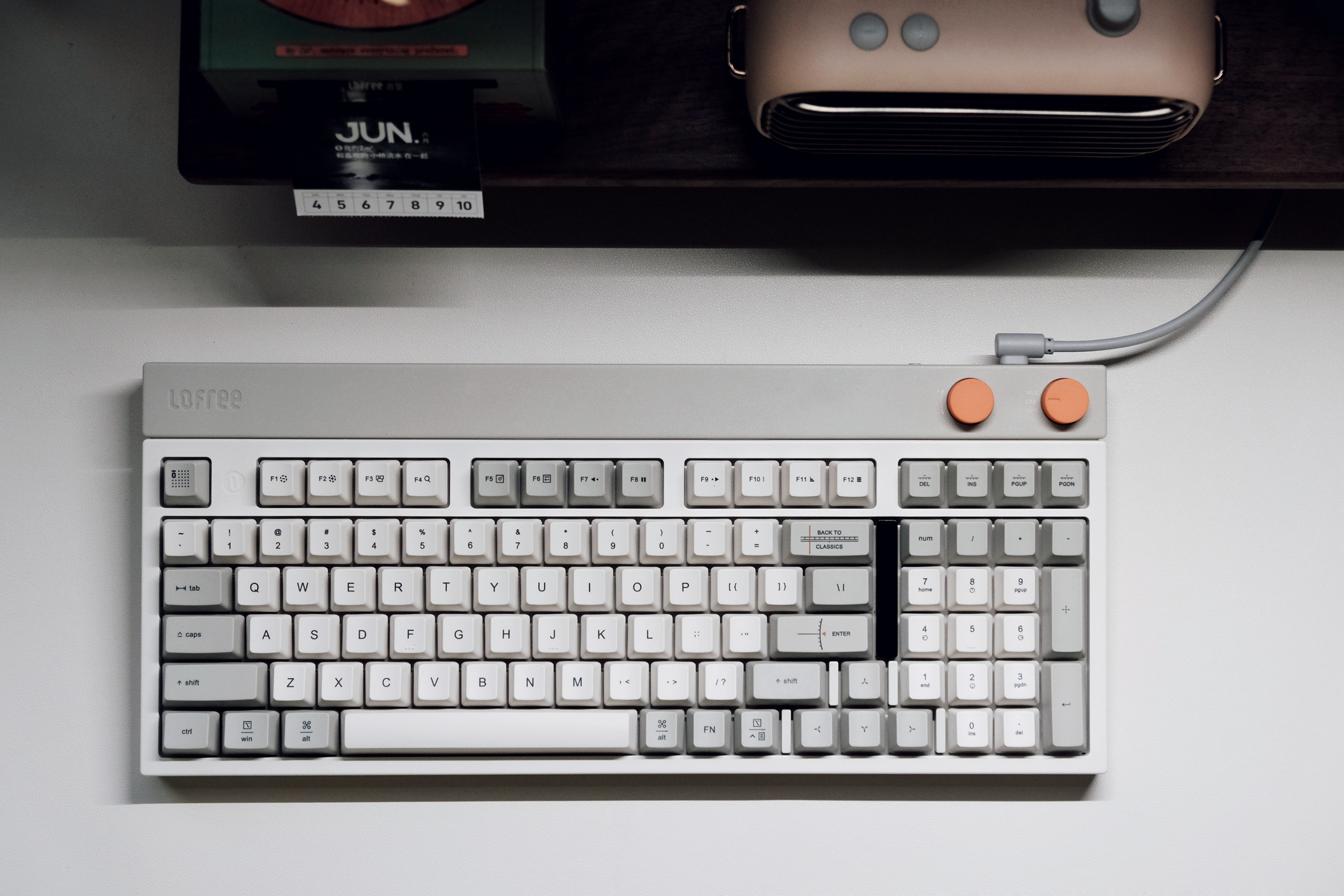 洛斐机械键盘开箱视频,洛斐键盘小方轴