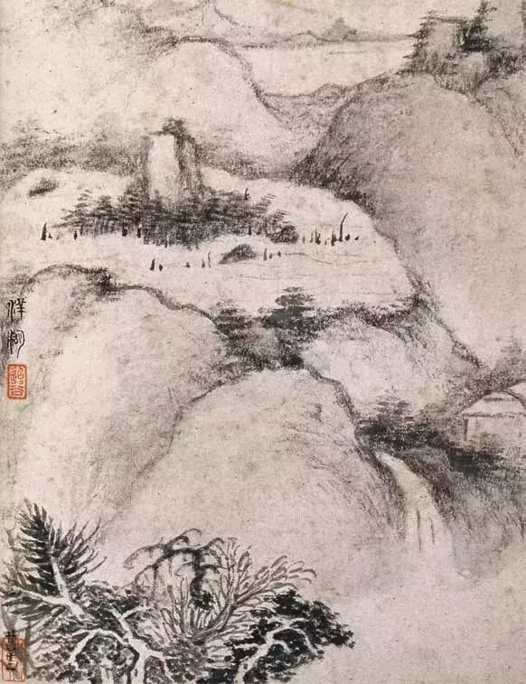 枯笔之境,枯笔之境的书法作品