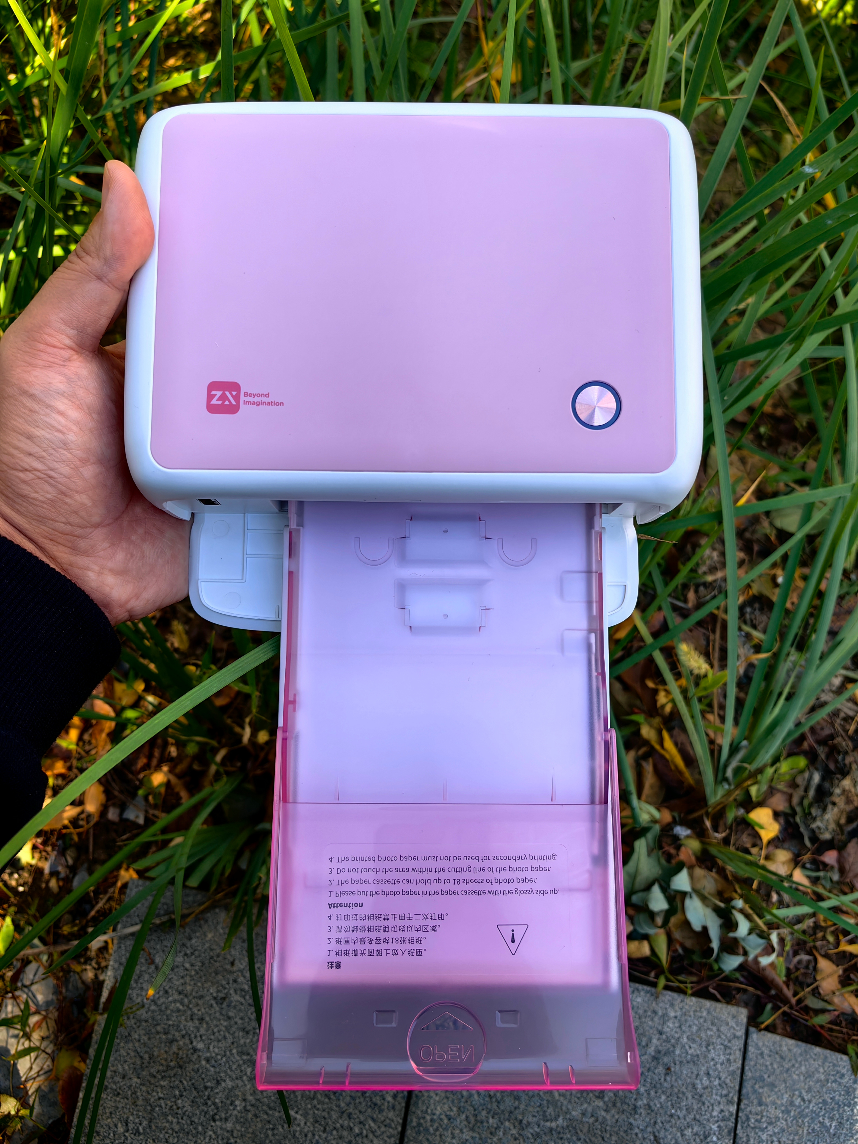 至像z01照片打印机,体验模拟照片打印机