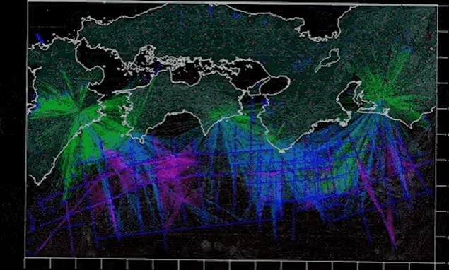 日本地震海沟图,日本海沟型地震