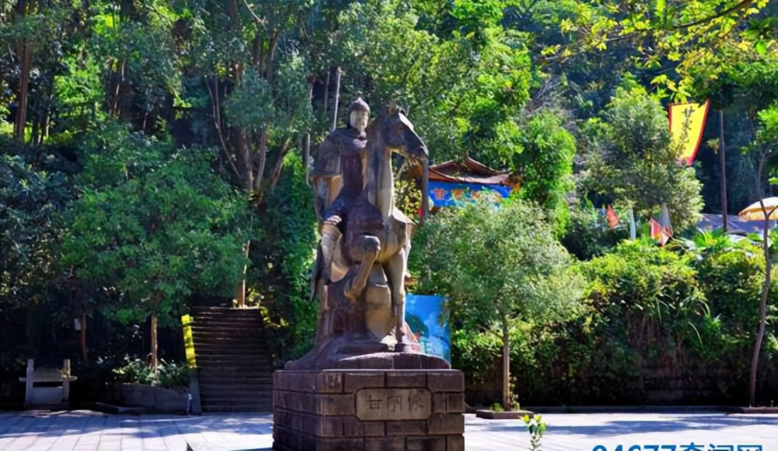 甘宁是谁杀的,甘宁为什么被沙摩柯斩