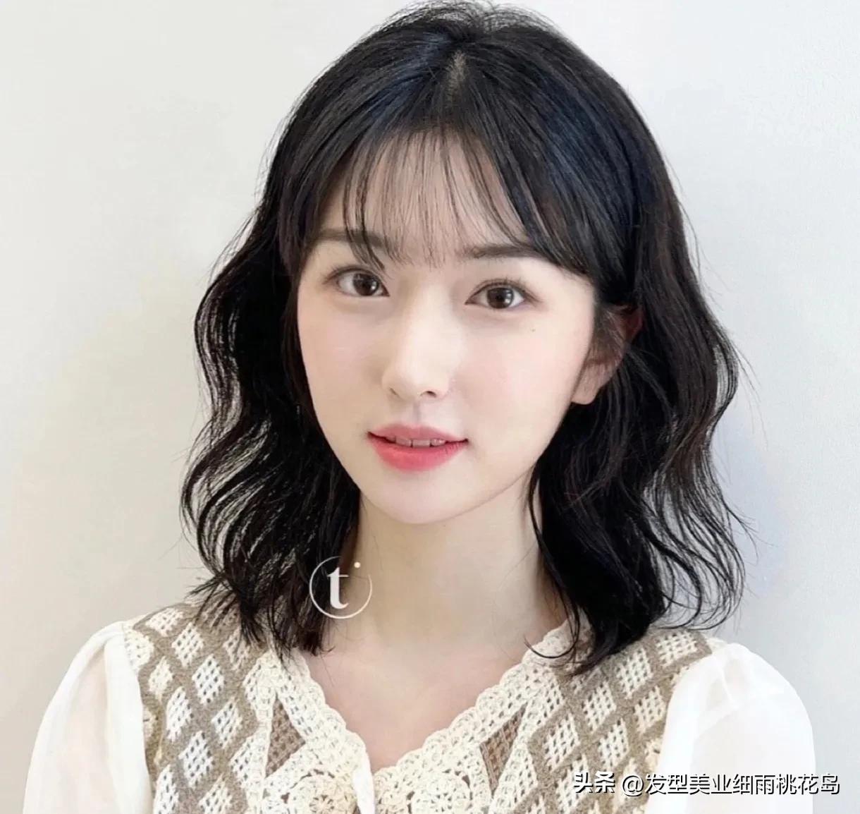 温柔蛋卷头,烫短蛋卷头