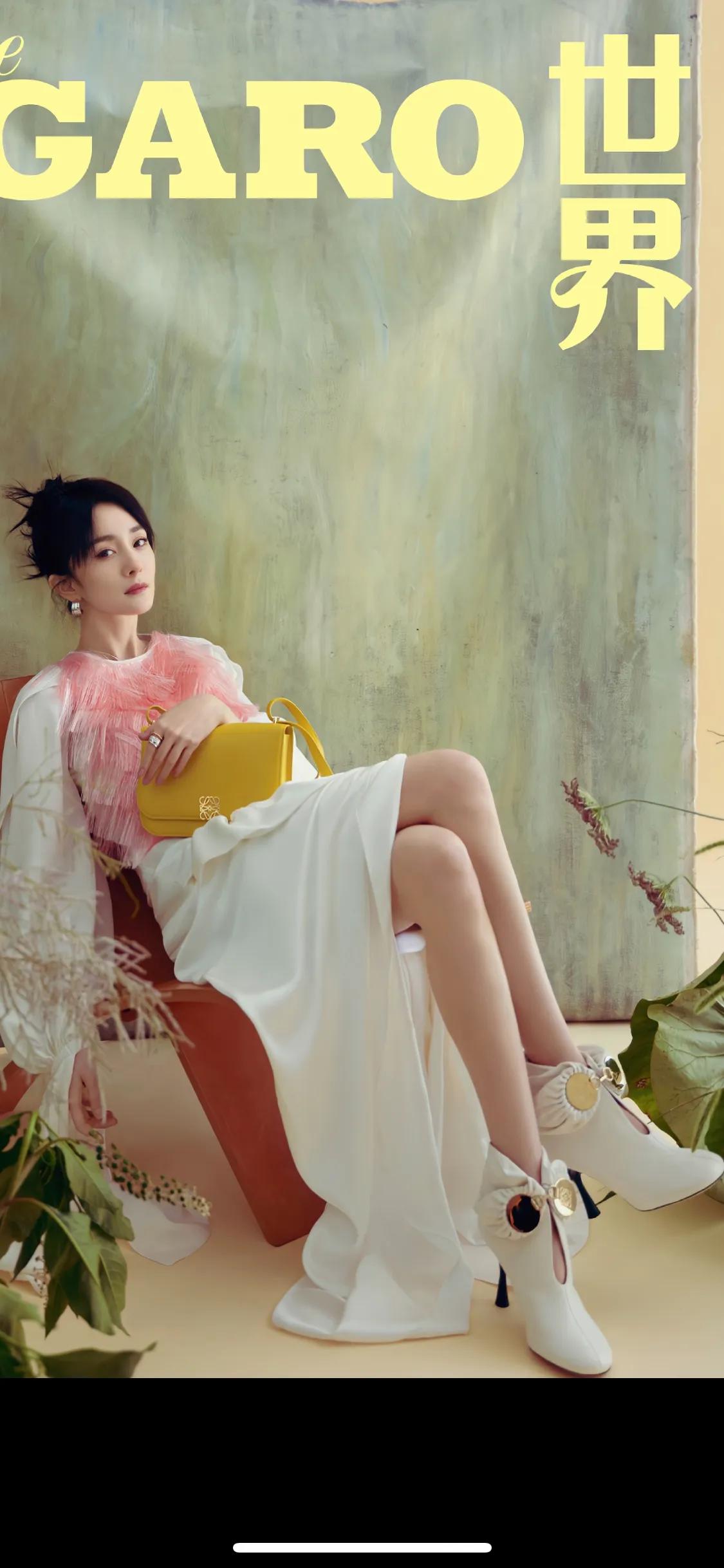 杨幂变身清纯少女,杨幂御姐转身变帅