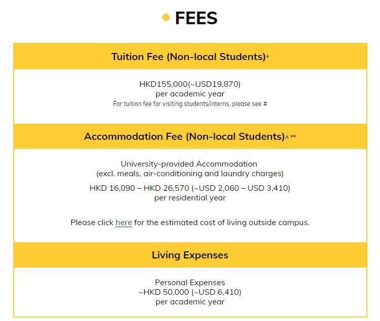 去香港读本科商科一年多少钱,去香港读本科一年真实花费
