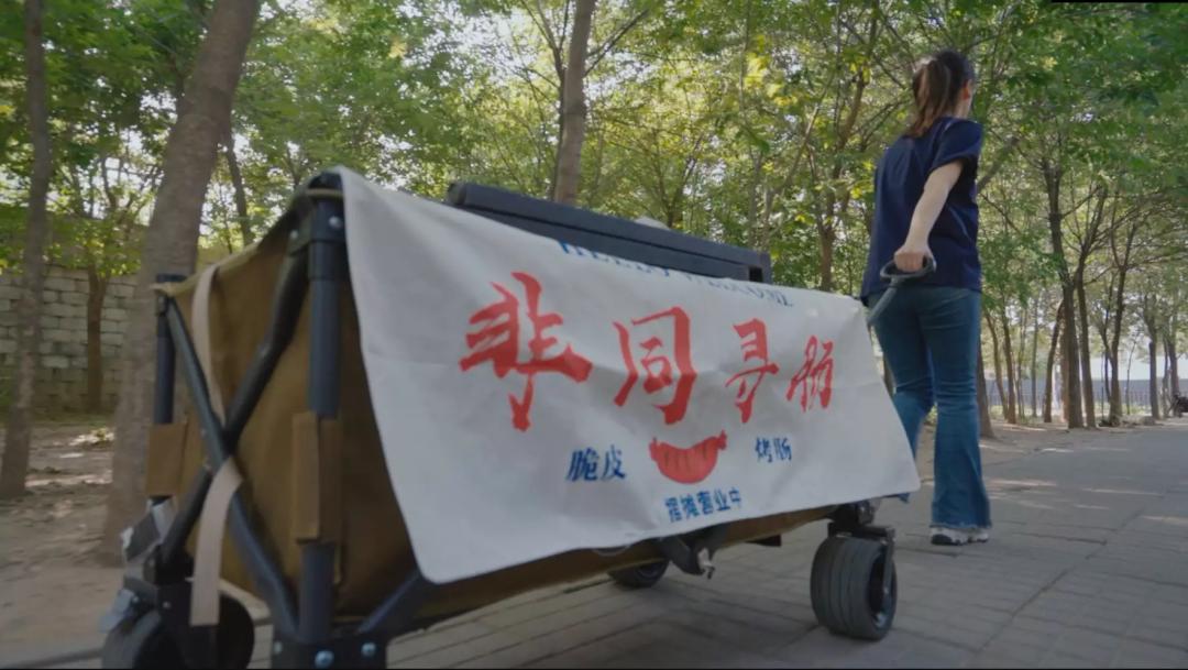 淀粉鸡肉肠摆摊真实收入,烤淀粉肠摆摊全套流程