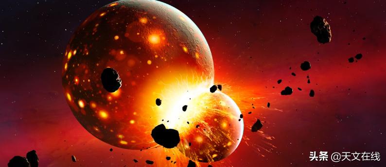 月亮是怎么形成的讲解视频,地球撞击月亮