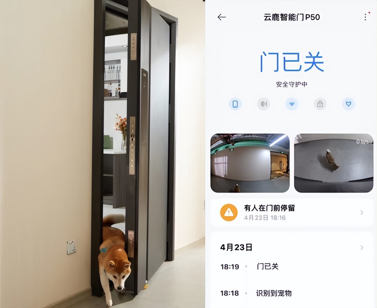 云鹿智能门p50自带内存,云鹿智能门u1和p50的区别