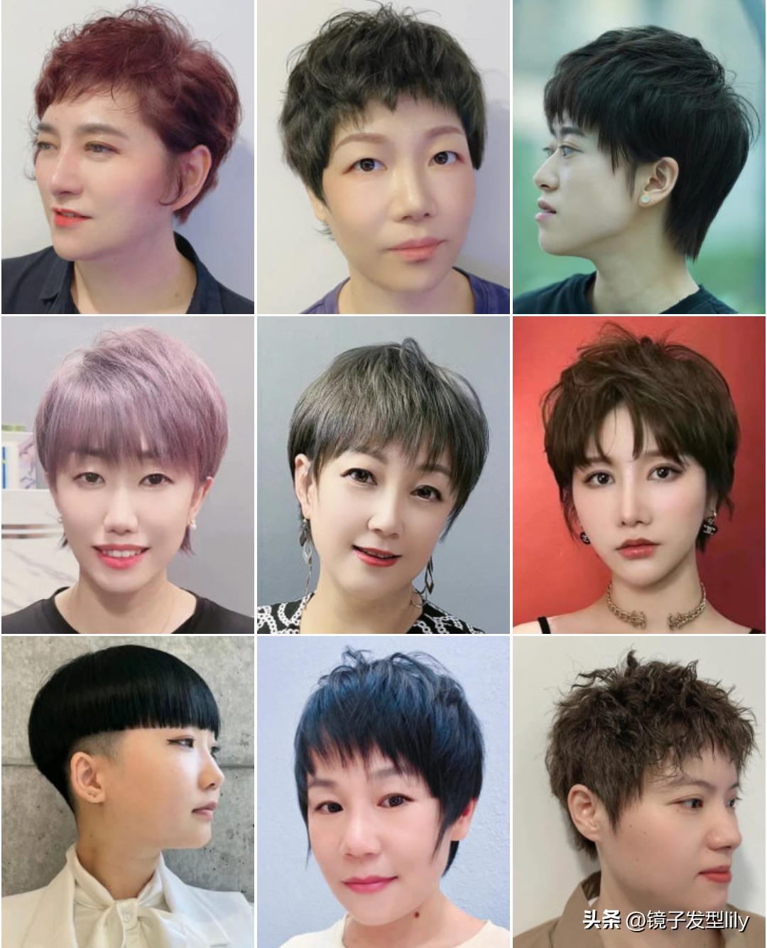 2023爆款洋气发型,各种时尚减龄短发发型图片