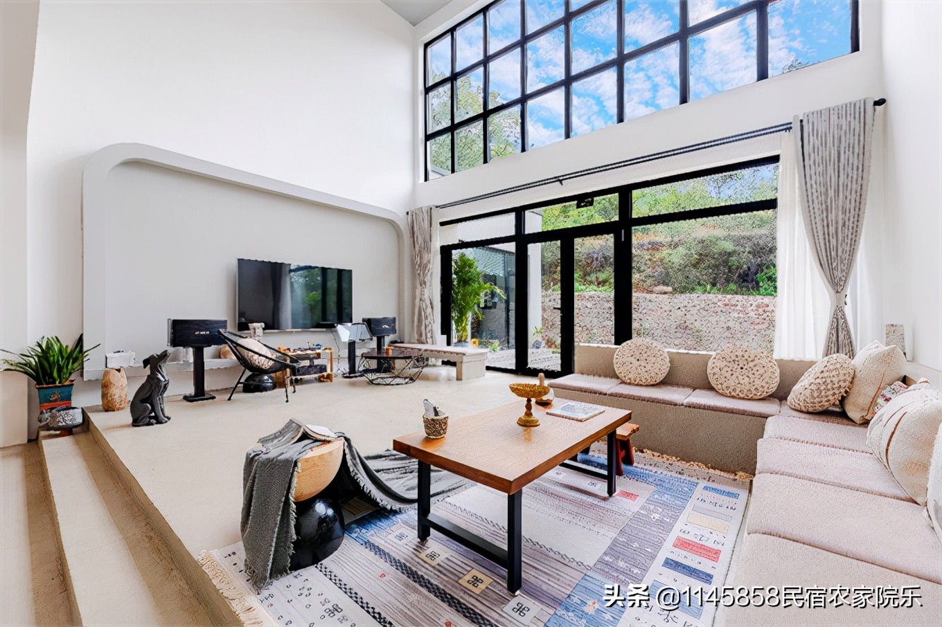 平谷金海湖浅山石语民宿,北京平谷桃花谷民宿