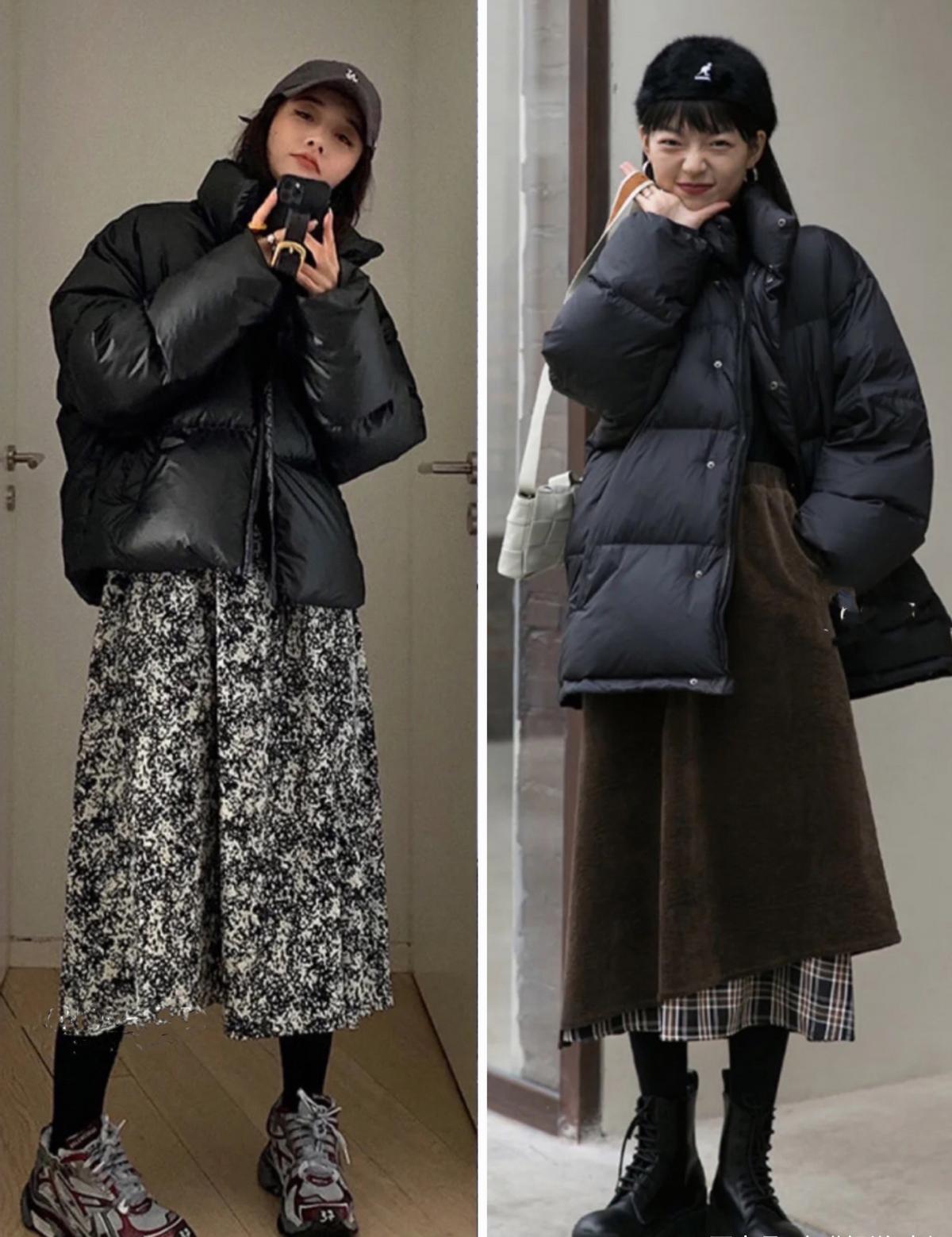 人人都有的羽绒服推荐,中长款黑色羽绒服怎么搭配裤子