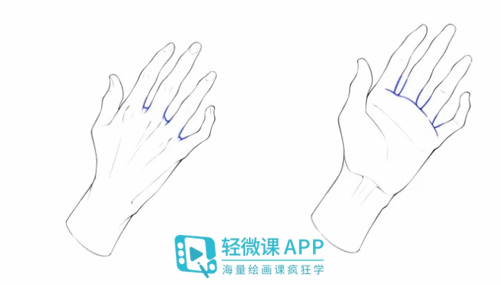 动漫人物的手部教程,简单动漫手部绘画