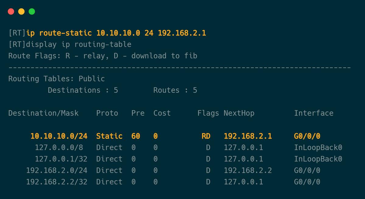 静态路由和缺省路由讲解,网络知识学习之静态路由详解