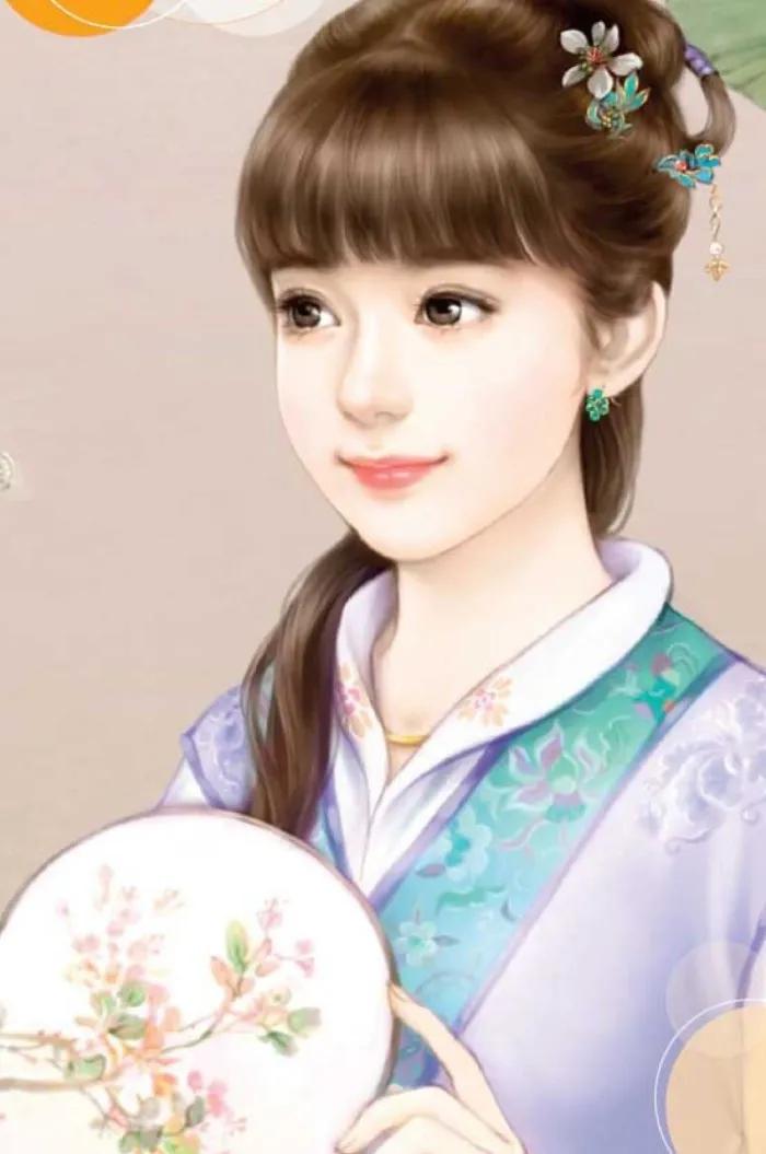 精美手绘手机壁纸古装演员,唐嫣古装高清壁纸