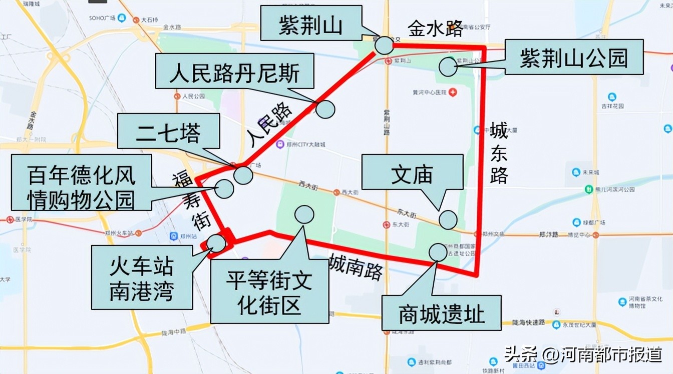 郑州公交5条乐游巴士正式上线,郑州欢乐巴士