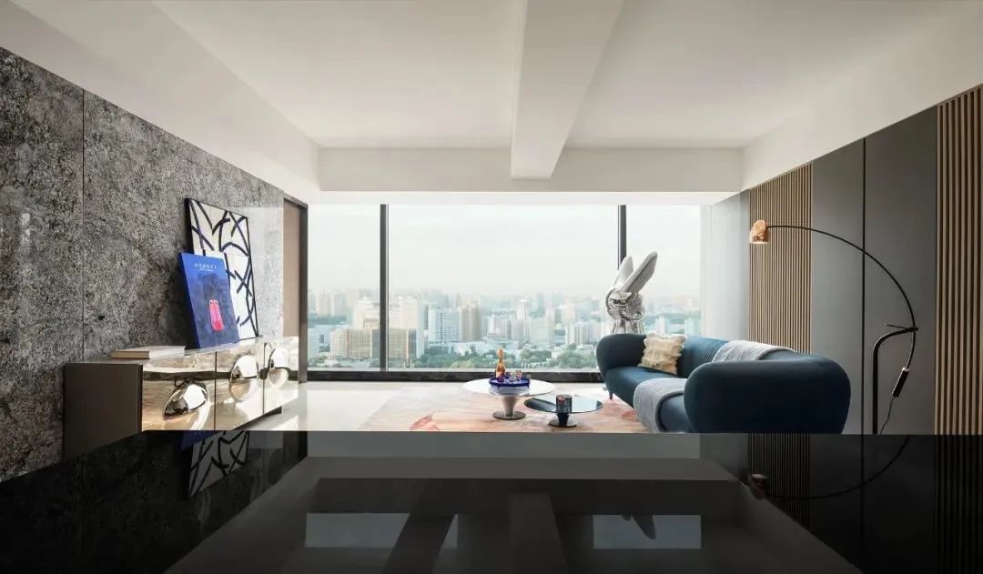 轻奢风电视背景墙大理石灰,新中式高级灰大理石电视背景墙