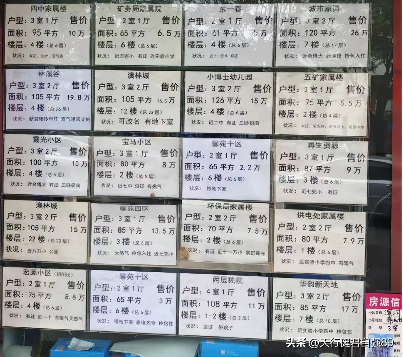 花一千九百万买房子,花一千块买的房子