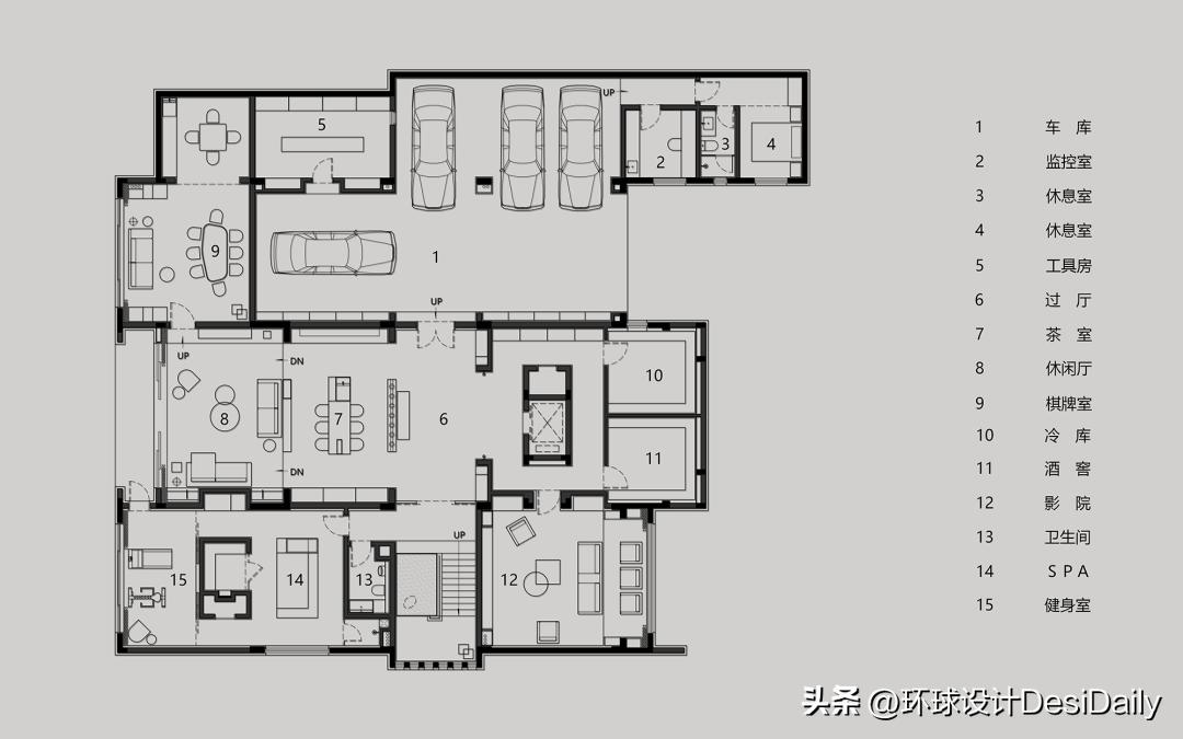首发.城饰设计｜1500m²山居雅墅【环球设计3194期】
