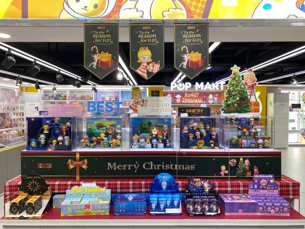 泡泡玛特快闪店设计,vlog泡泡玛特快闪店