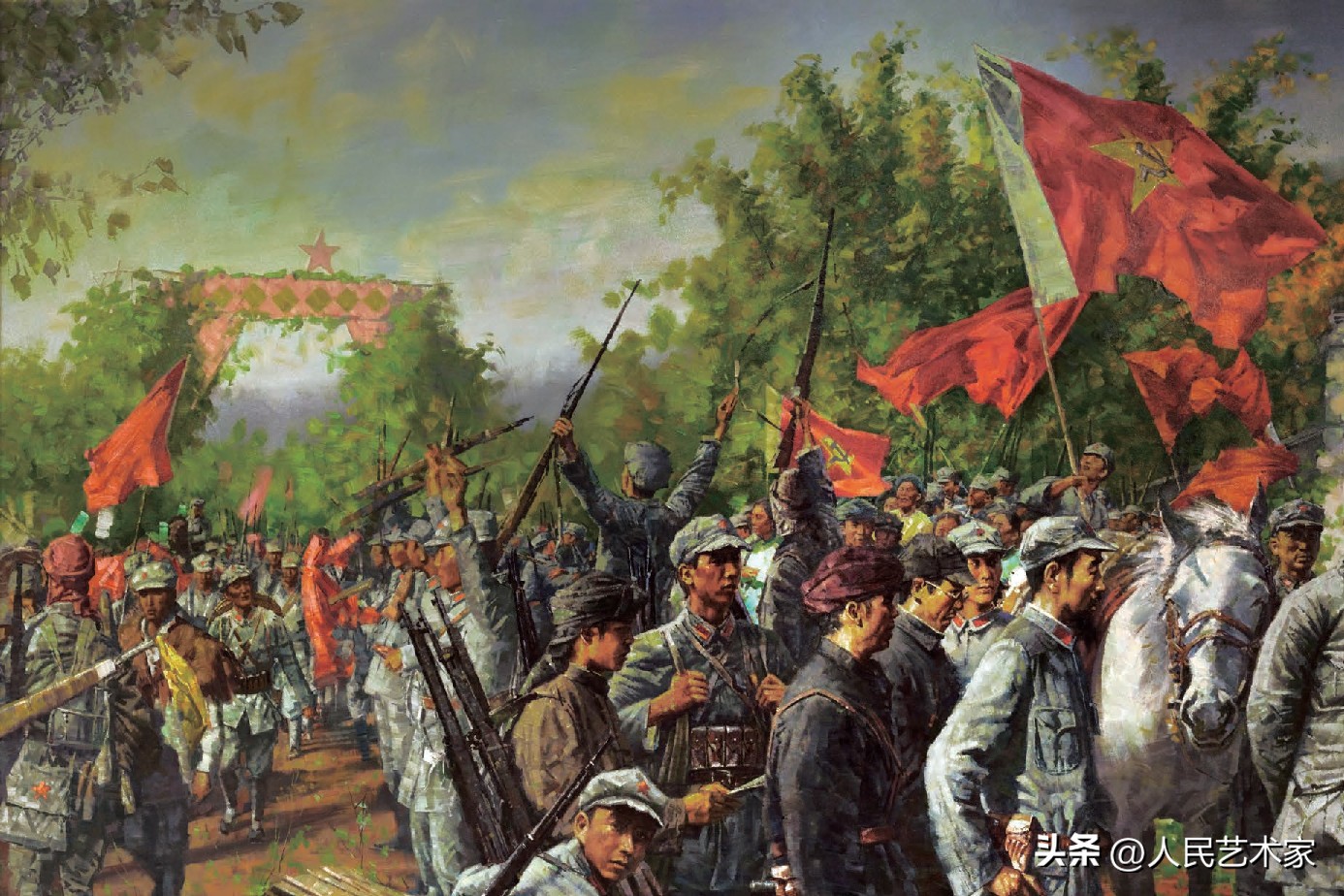 它被誉为“共和国摇篮”，“毛主席”的称呼从这里叫响，人民代表大会制度从这里走来