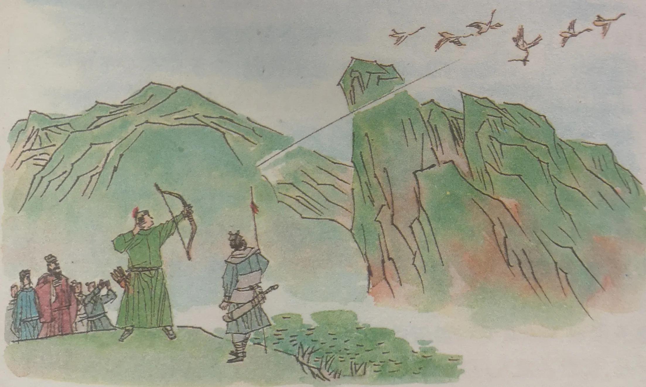 83版水浒传小李广花荣出场,水浒传第15回小李广夜闹清风寨