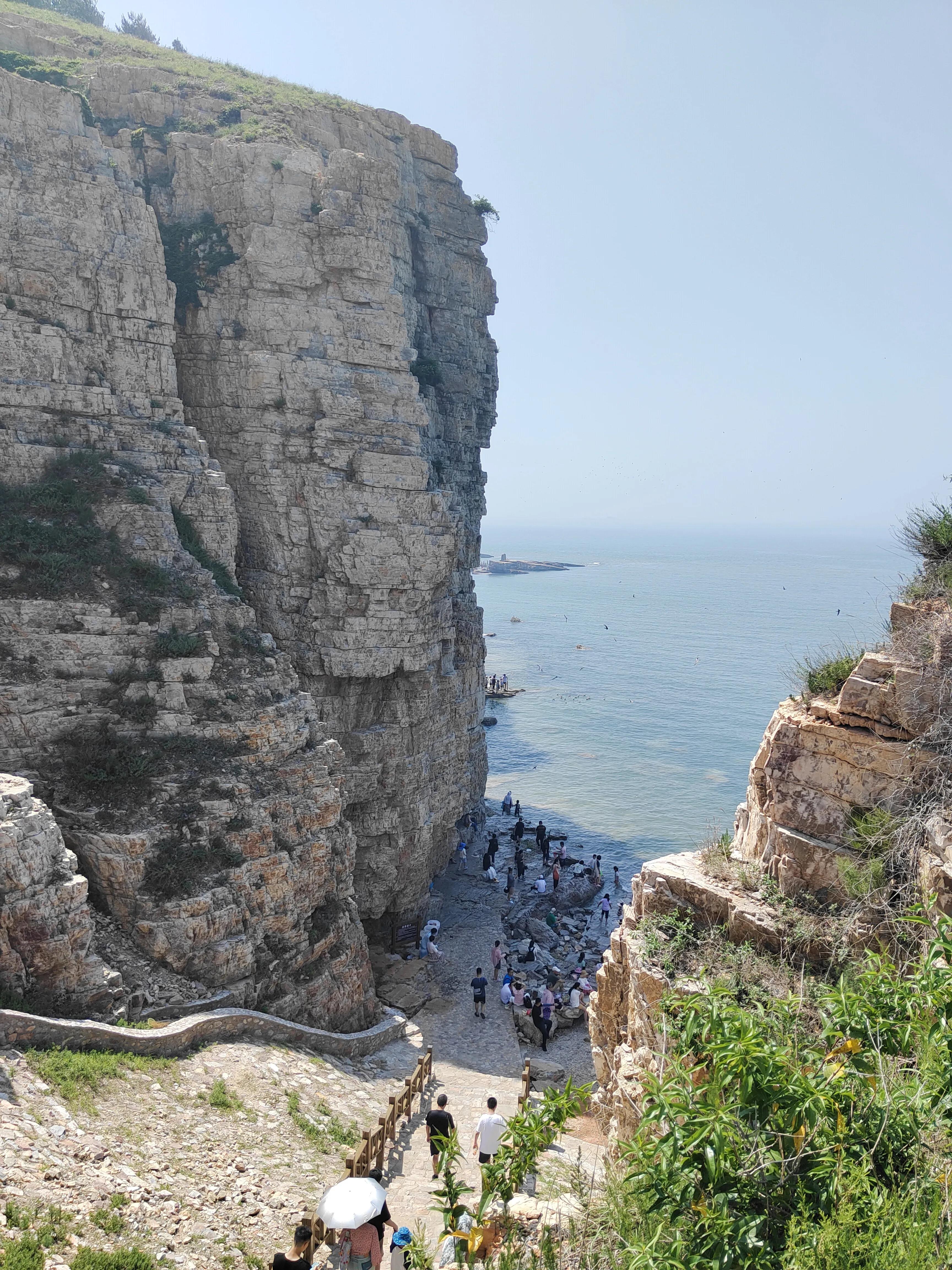 长岛旅游九丈崖,长岛一日游烟台的海