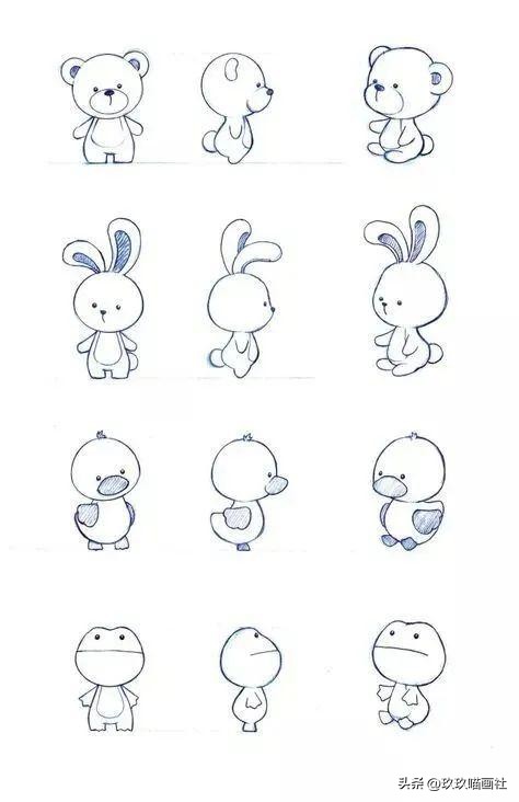 控笔画画训练图,新手绘画练控笔该怎么练