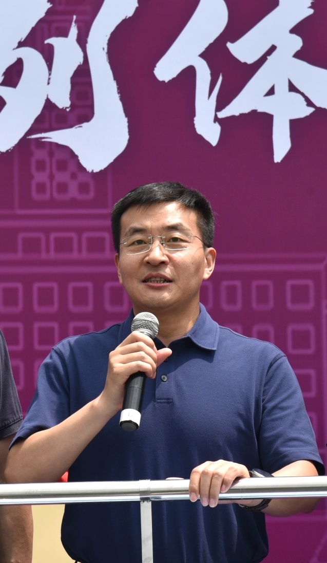 林谷春率江苏队出席南开天津校友会体专会成立暨五虎杯赛事开幕式