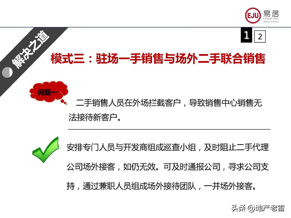 房地产联合销售代理方案,房地产联合代理销售经验